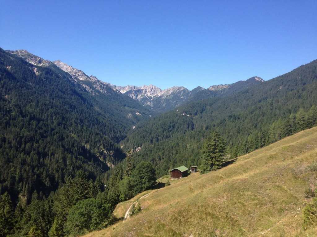 Auf dem Weg zur Fischbachalm