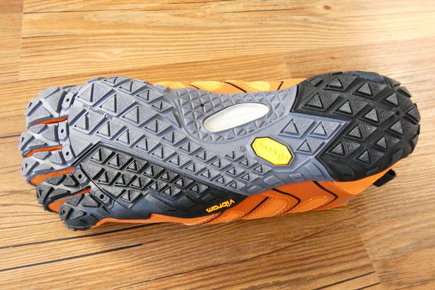 Sohle des Vibram Fivefingers V-Trail