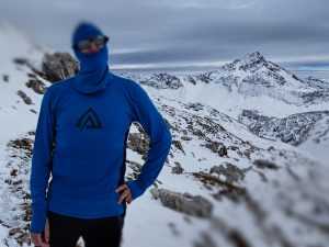 Nicht Spiderman, sondern der Aclima Warmwool Hood Sweater