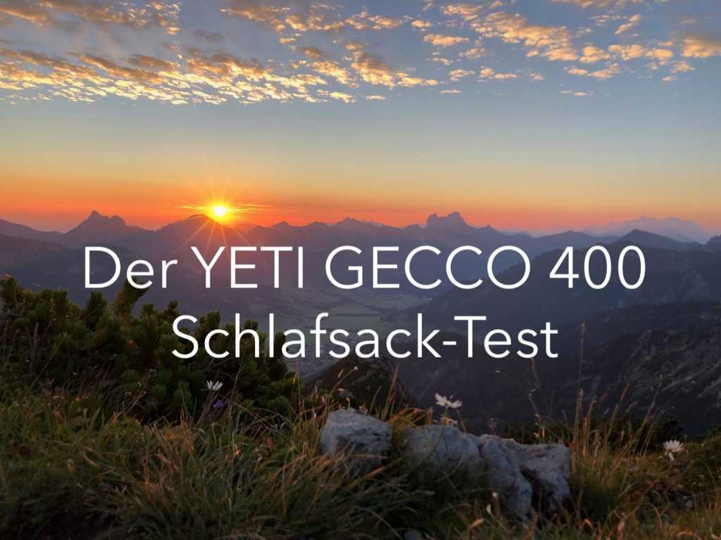 Der YETI GECCO 400 Schlafsack-Test