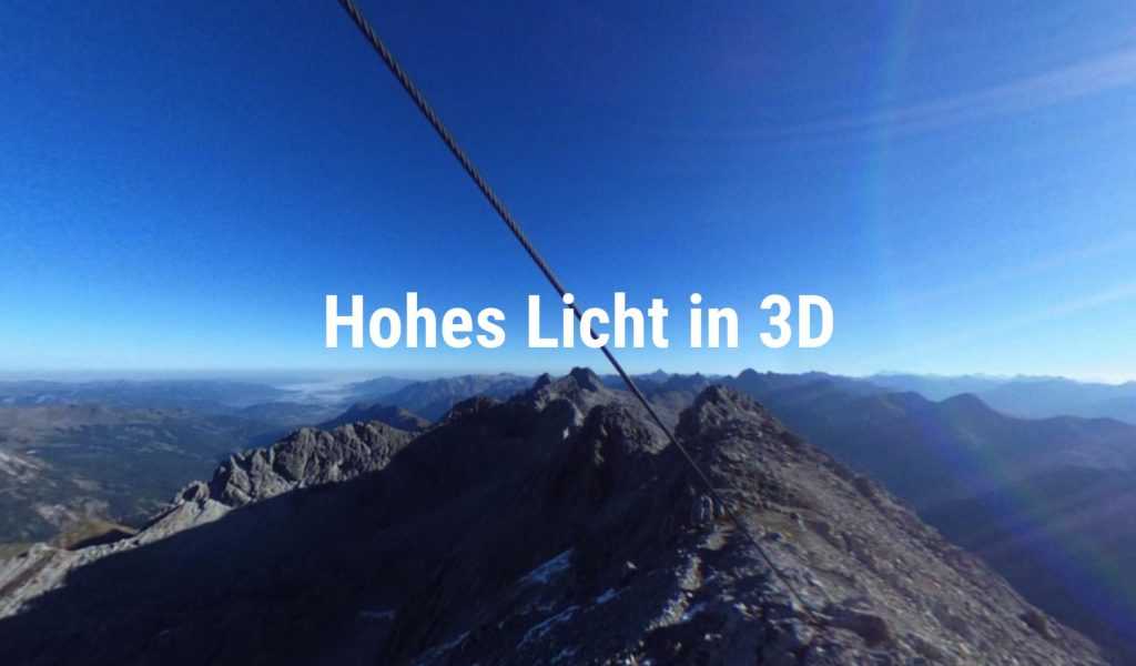 Hohes Licht in 3D