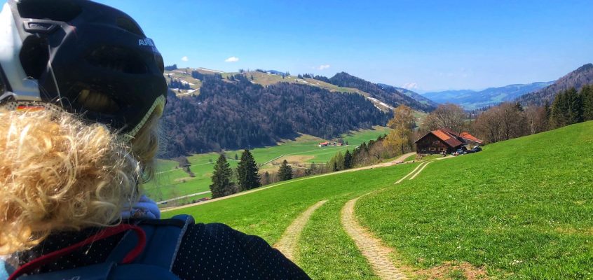 Salmaser Höhe – knackige Mountainbiketour oberhalb des Großen Alpsee