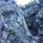 Der zweite Martuljek Wasserfall