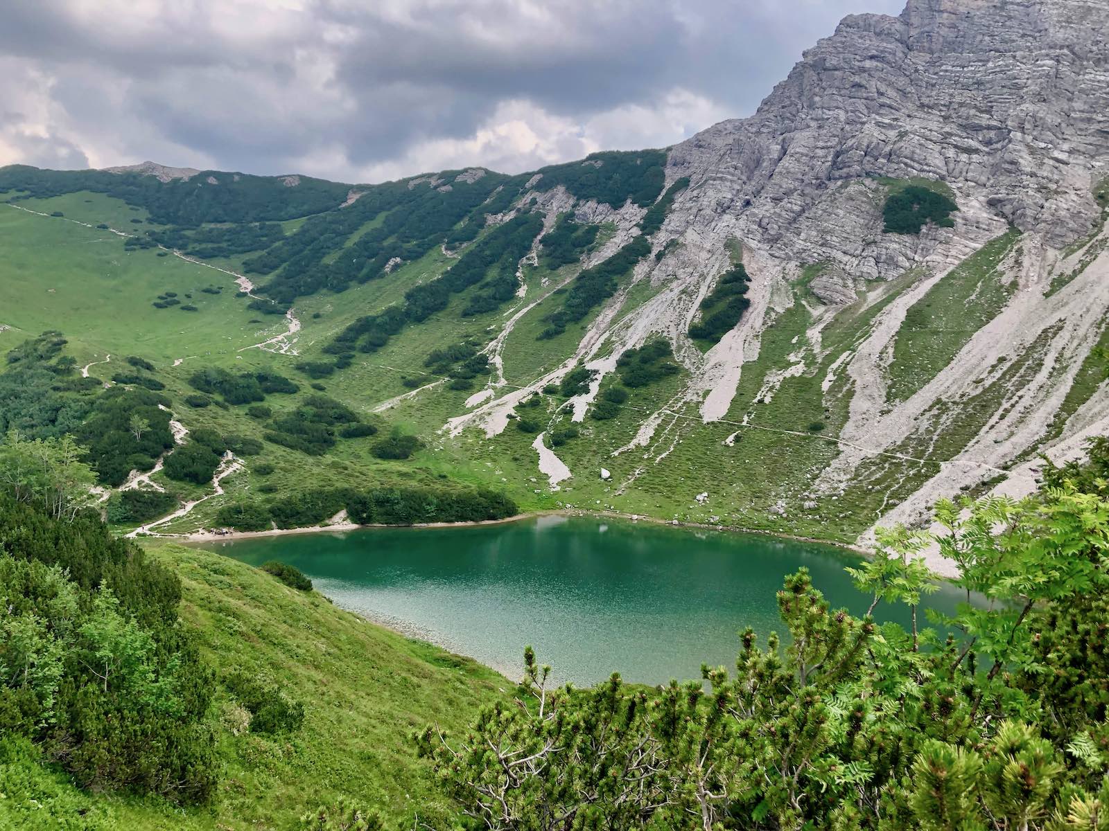 Die Lache an der Landsberger Hütte