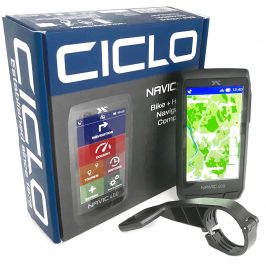 Das CICLO NAVIC 400 mit Fahrradhalterung