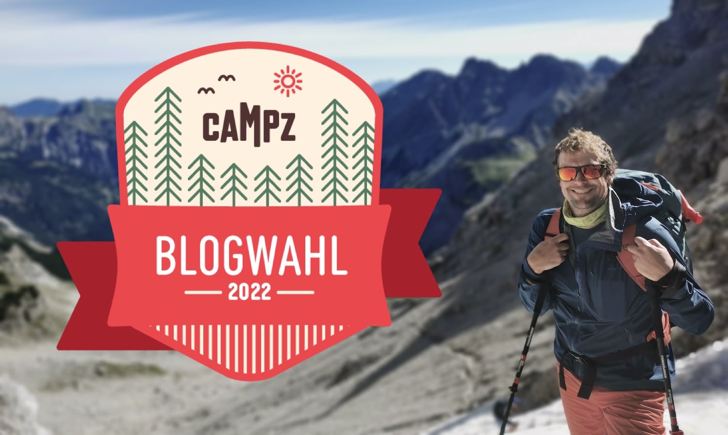 Wahl zum besten OUTDOOR BLOG 2022 und Bergparadiese.de ist dabei
