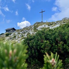 Gipfelkreuz an der Benediktenwand