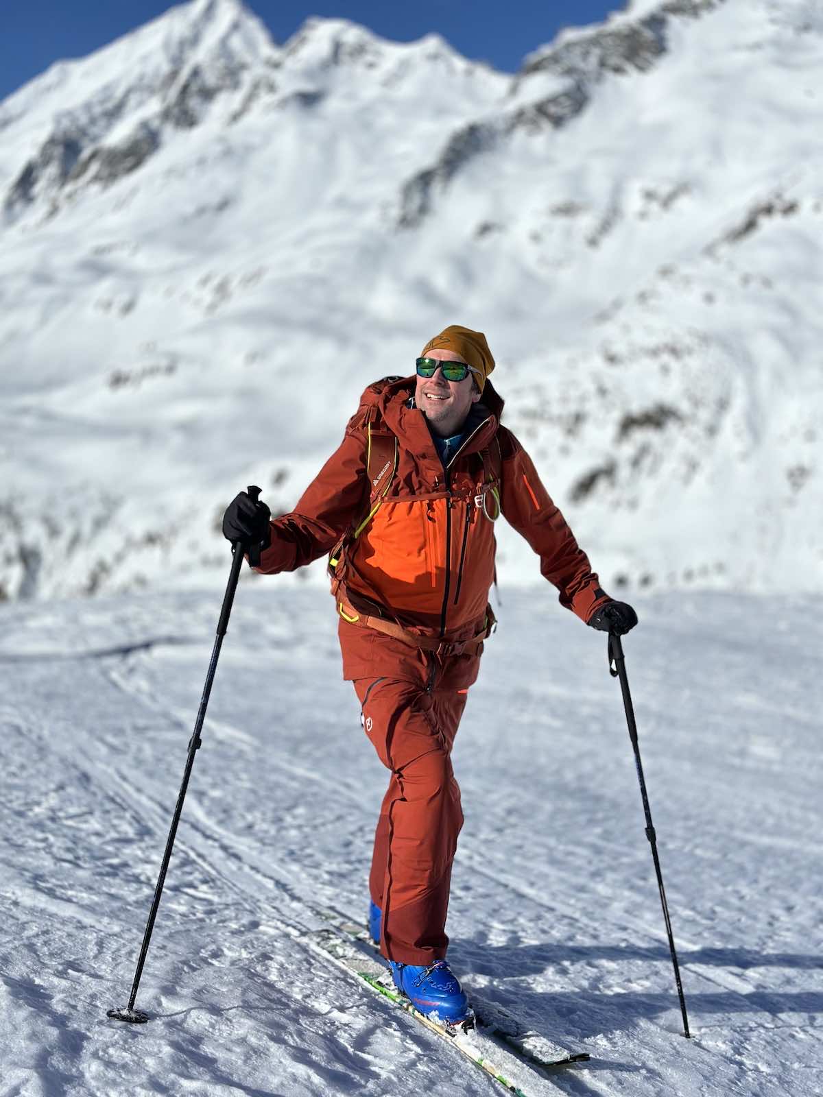 Einfache Skitour auf die Achsel im Ahrntal