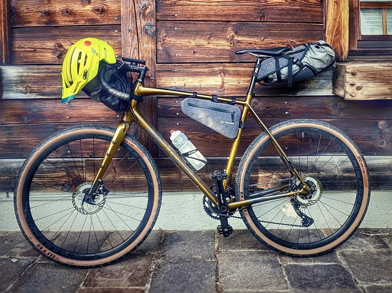 Beim Bikepacking ist weniger mehr