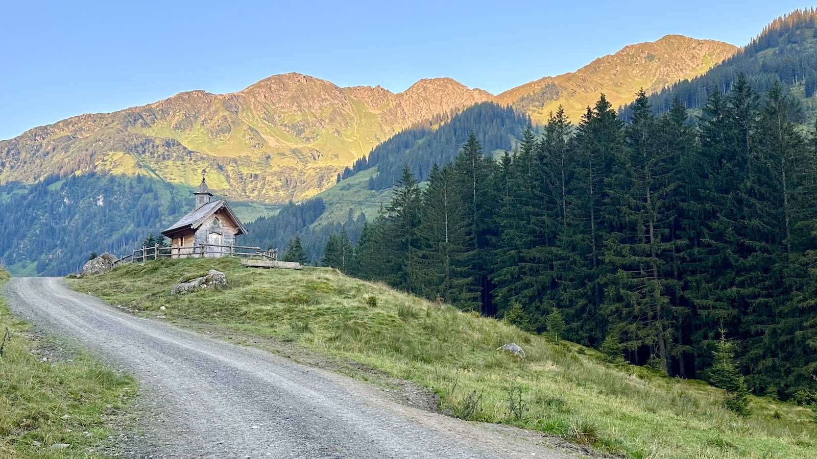 Kurz nach der Schönanger Alm