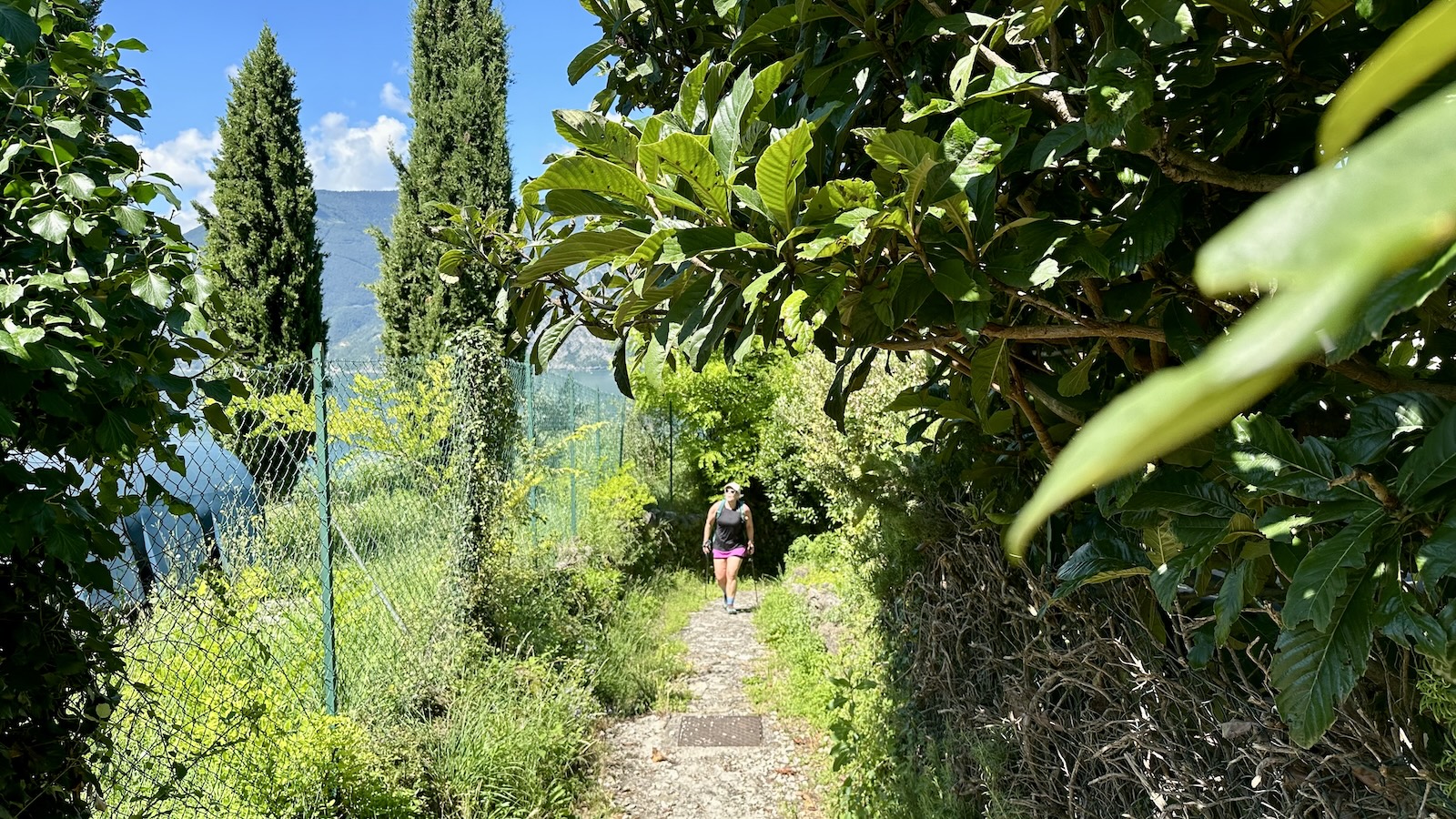 Kurz vor Monte Marone