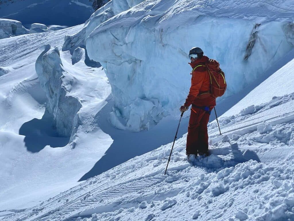 Skitour zum Col des Grands Montets bei Chamonix