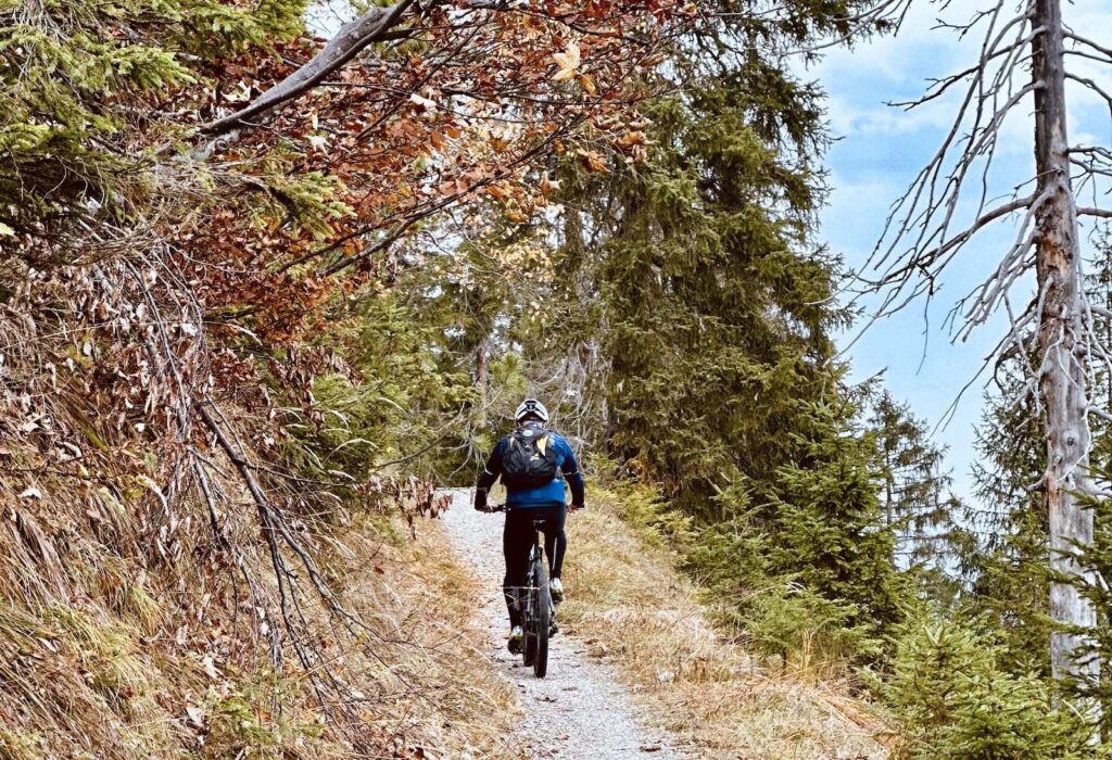 Auf dem Meraner Steig in Richtung Krinnenalpe