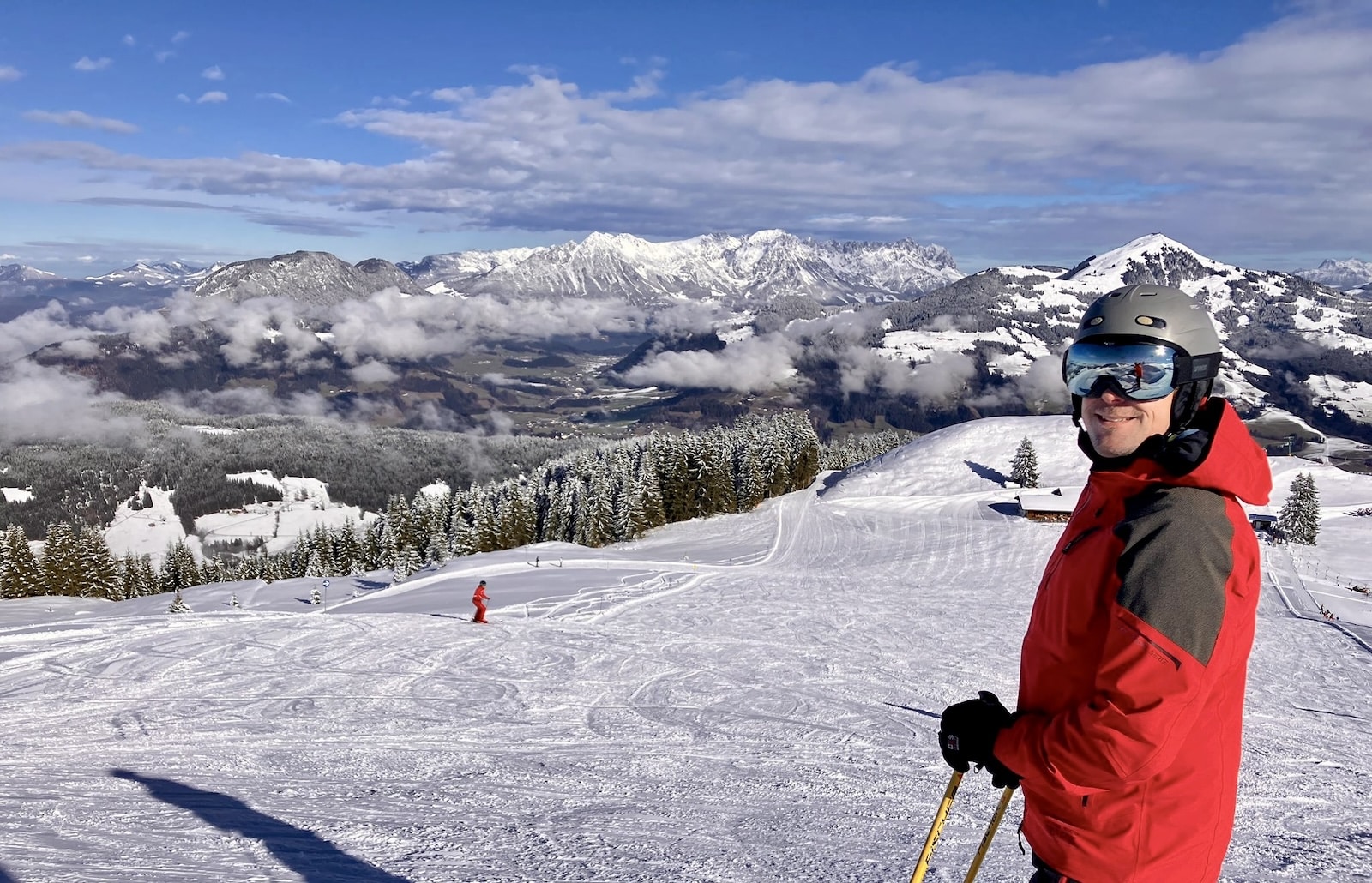 Pistencheck am Markbachjoch