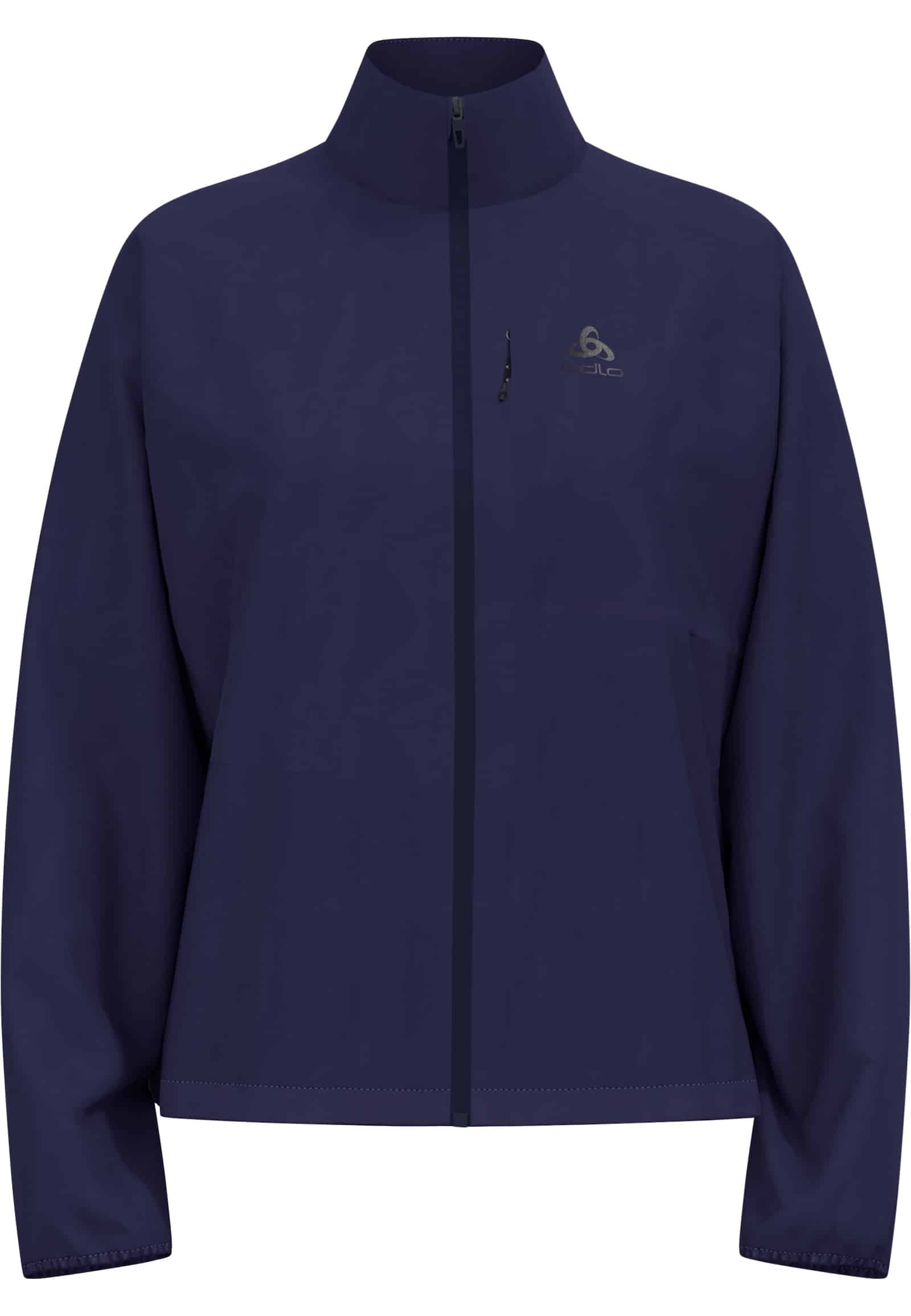 Zeroweight Laufjacke in blau, Damenvariante - Bild ©Odlo